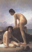 Adolphe William Bouguereau The Bathers (mk26) oil